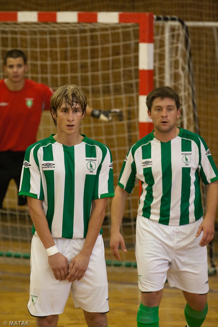 Utkání první ligy ve futsale Mělník  - Bohemians 1905 6:2