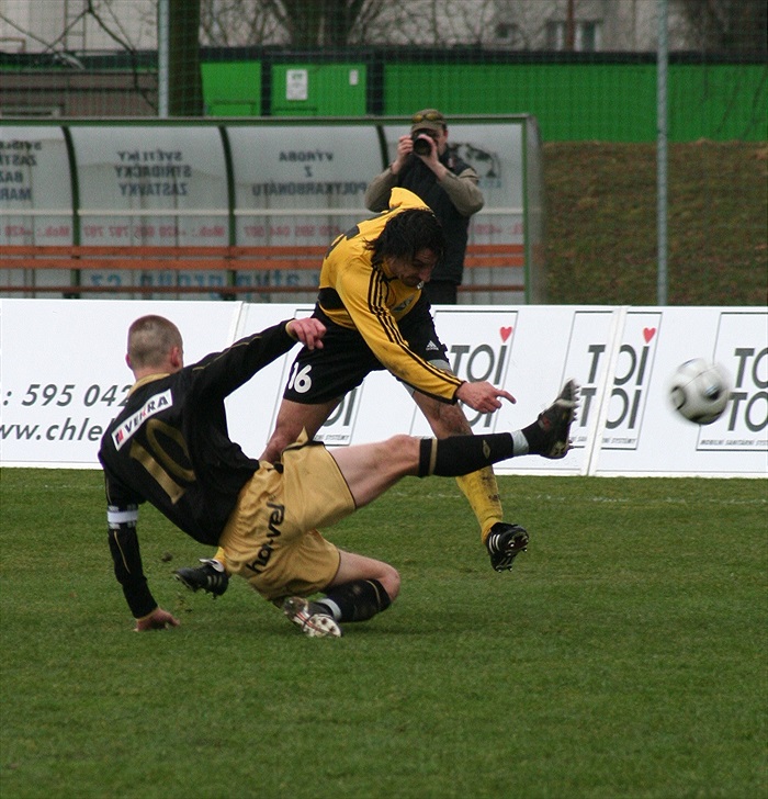 Dalibor Slezák jako bojující kapitán.