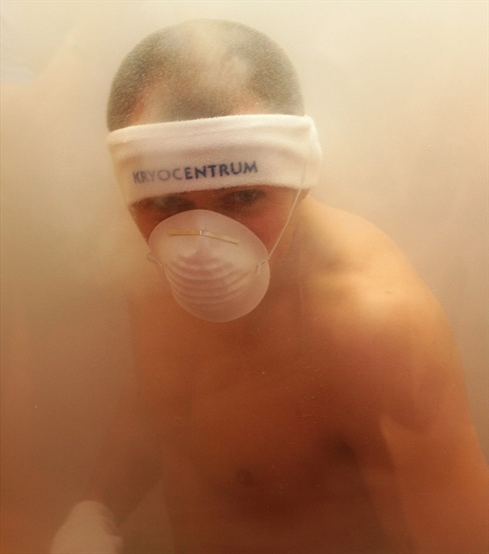 Martin Kotyza v komoře.