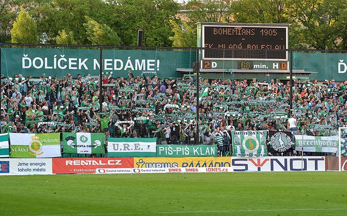 Bohemians Praha 1905 - FK Mladá Boleslav 2:0 (1:0)