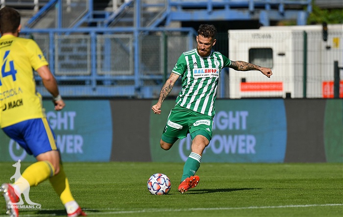 Zlín - Bohemians 1:3 (0:1)