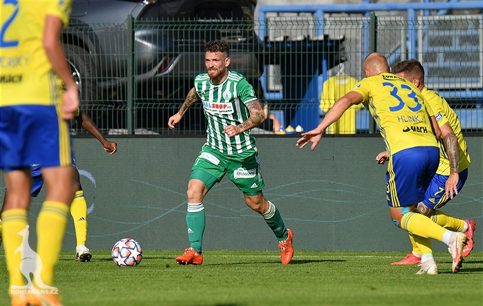 Zlín - Bohemians 1:3 (0:1)
