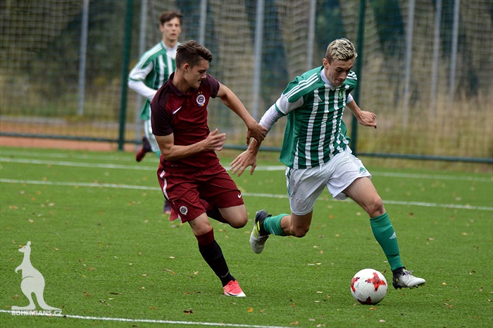 U17: Bohemians - Sparta 0:3