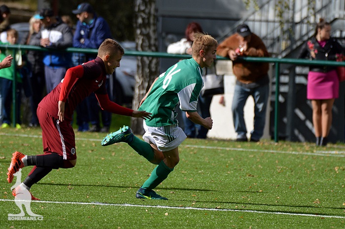 U17: Bohemians - Sparta 0:3