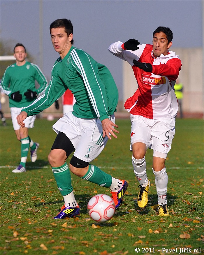 Slavia Praha B - Bohemians 1905 B 6:0 (3:0)