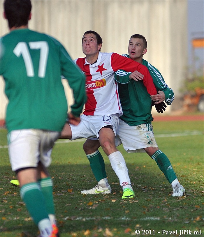 Slavia Praha B - Bohemians 1905 B 6:0 (3:0)