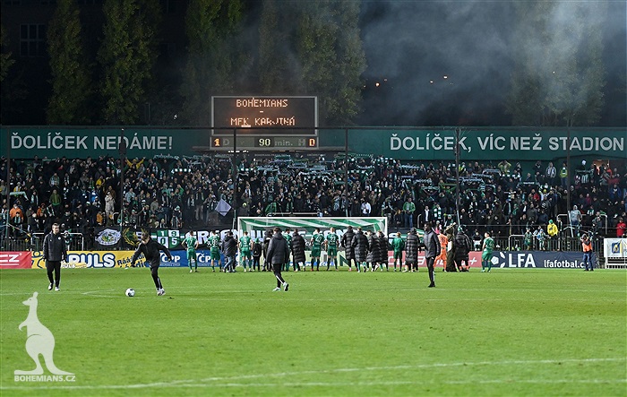 Bohemians - Karviná 1:0 (0:0)