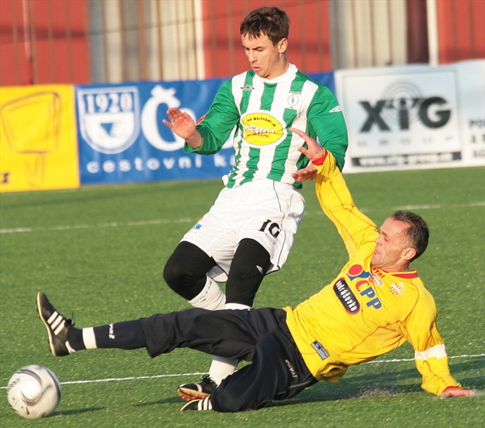 Moravec s veteránem Máchou.