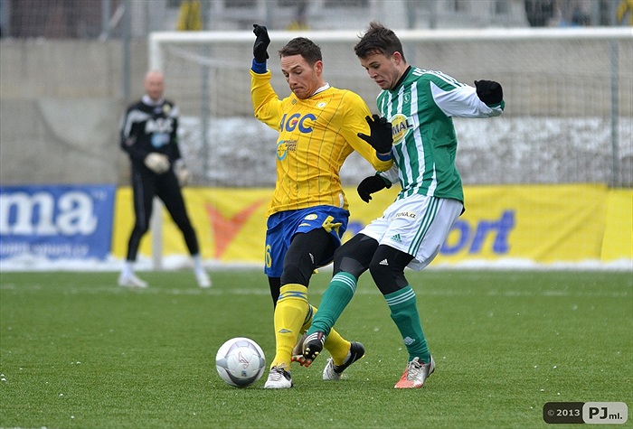 Bohemians Praha 1905 - FK Teplice 3:3 (0:2)