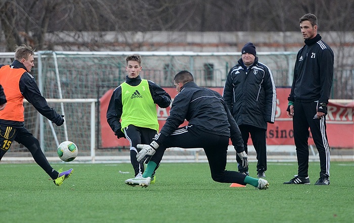 Odpolední trénink Bohemians 