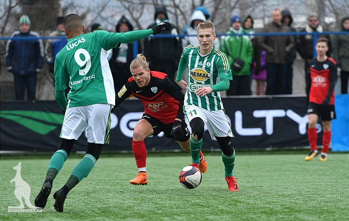 Bohemians Praha 1905 - FC MAS Táborsko 2:0 (2:0)
