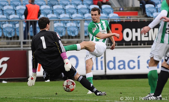 České Budějovice - Bohemians 1905 1:1 (0.0)