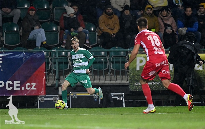 Bohemians - Pardubice 2:0 (1:0)
