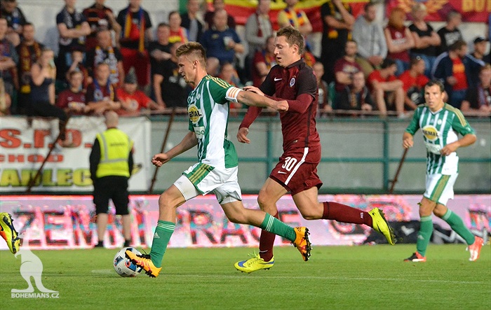 Bohemians Praha 1905 - AC Sparta Praha 0:2 (0:2)