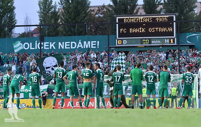Bohemians Praha 1905 - FC Baník Ostrava 0:1 (0:0)