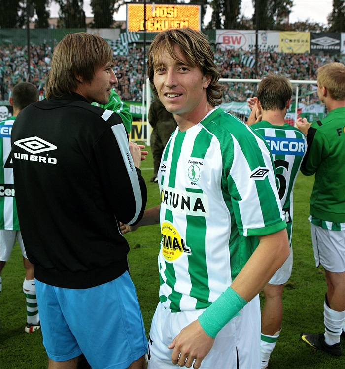 Střelec druhého gólu.