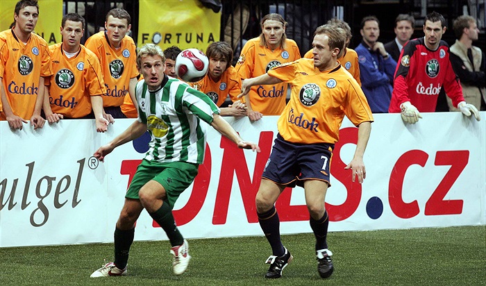 Matůš proti Holubovi v semifinále. (foto Sváči)