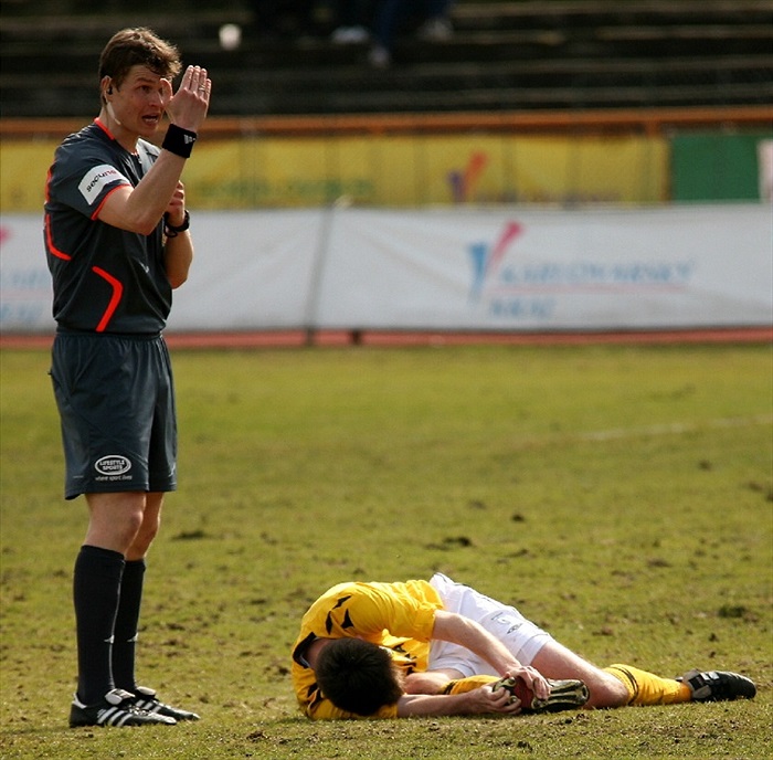 Jiří Rychlík v bolestech...