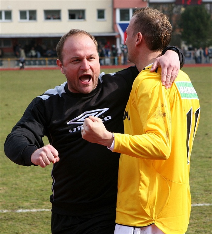 Vyhráli jsme, radují se Hoftych a Róth.