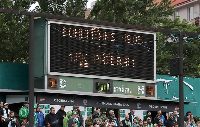 Bohemians Praha 1905 - 1.FK Příbram 1:4 (1:2)