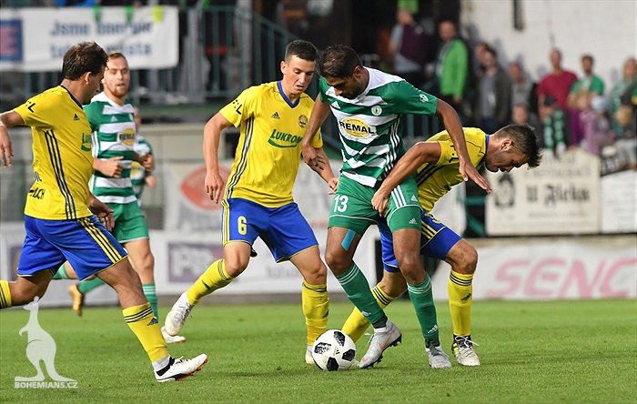 Bohemians Praha 1905 - FC Fastav Zlín 0:1 (0:0)