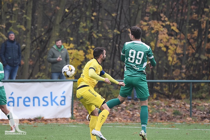 Bohemians B - Přeštice 1:1 (0:0)