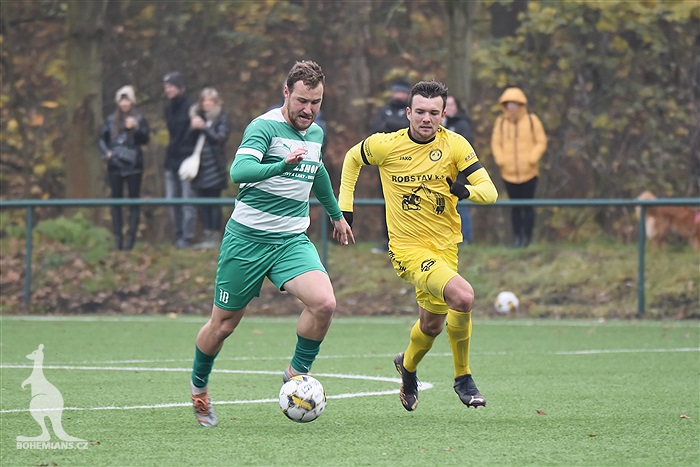 Bohemians B - Přeštice 1:1 (0:0)