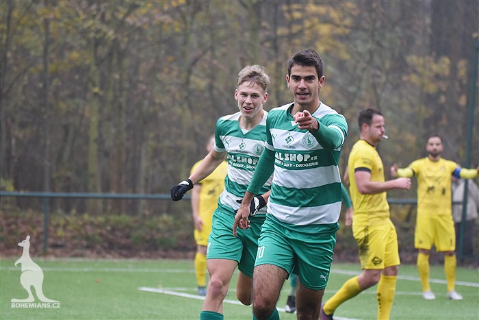 Bohemians B - Přeštice 1:1 (0:0)