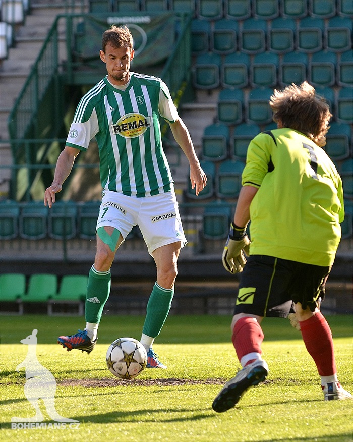 Kopeme za fotbal: Bohemians Praha 1905 - Olbramovice B 13:0 (8:0)