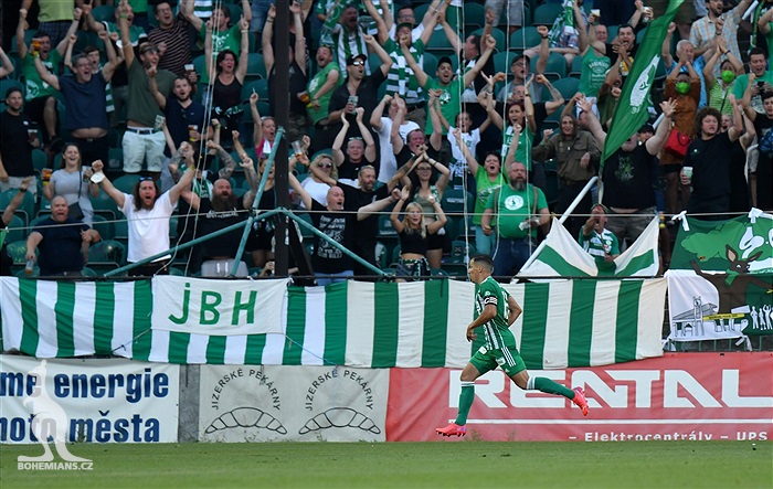 Bohemians - Sparta 1:1 (1:0)