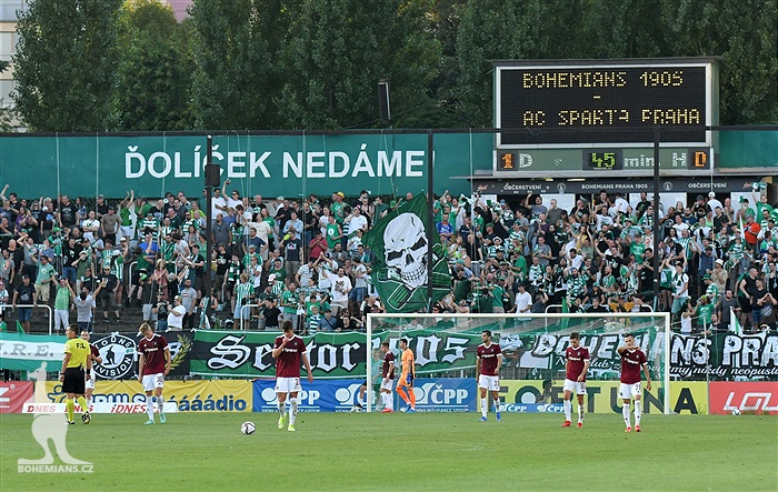 Bohemians - Sparta 1:1 (1:0)