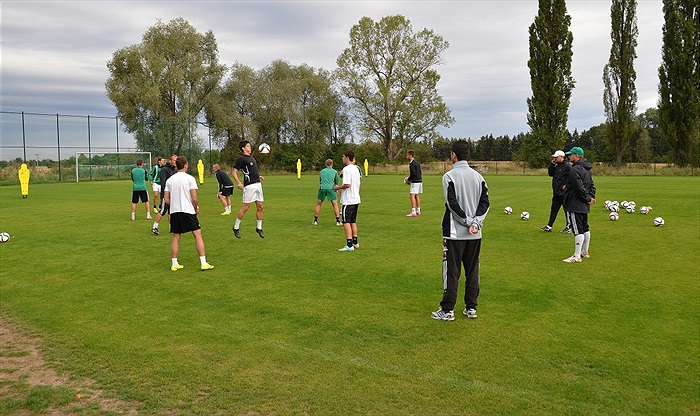 Společný trénink mladých nadějí 