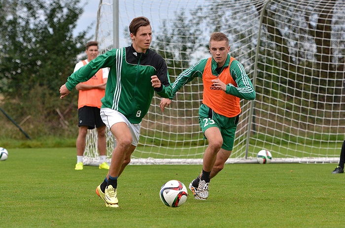 Společný trénink mladých nadějí 