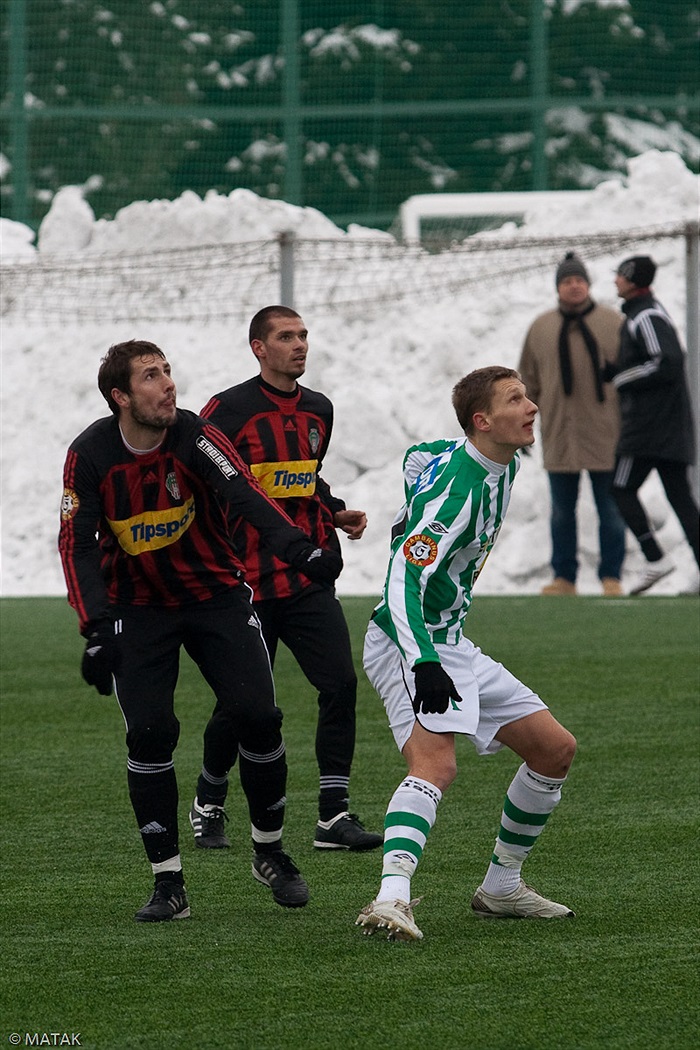 Utkání zimní Tipsport ligy proti Žižkovu