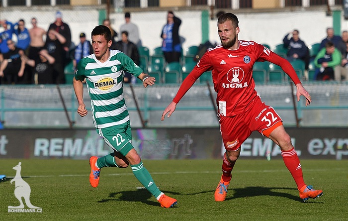 Bohemians Praha 1905 - SK Sigma Olomouc 0:1 (0:1)