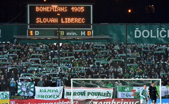 Bohemians Praha 1905 - FC Slovan Liberec 1:0 (1:0)