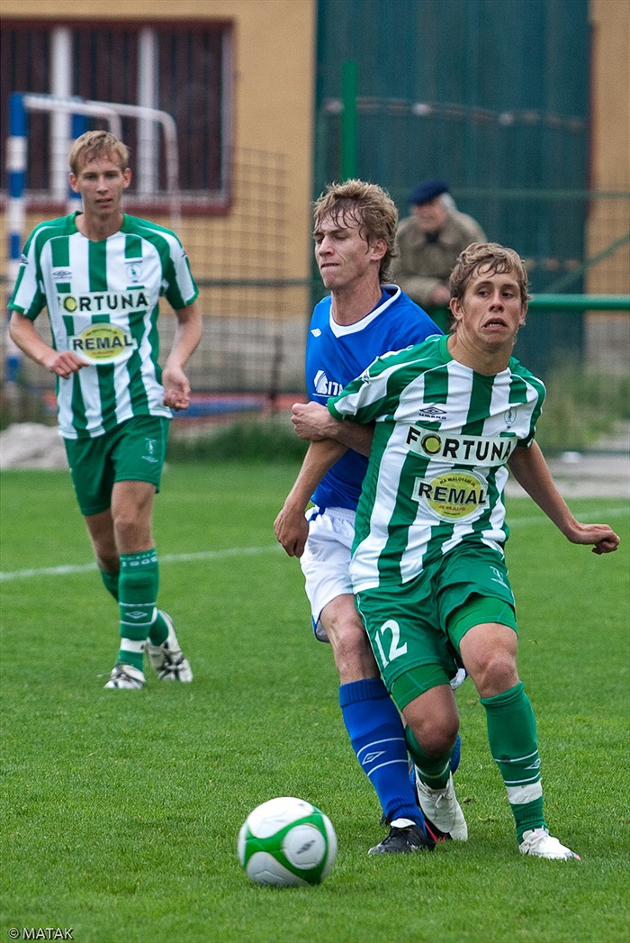 Bohemians 1905 B - Benešov - 1:0, 25. kolo divize A