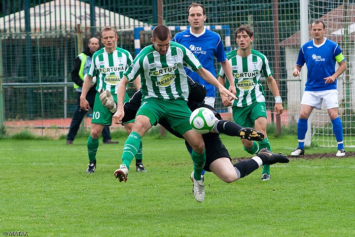 Bohemians 1905 B - Benešov - 1:0, 25. kolo divize A