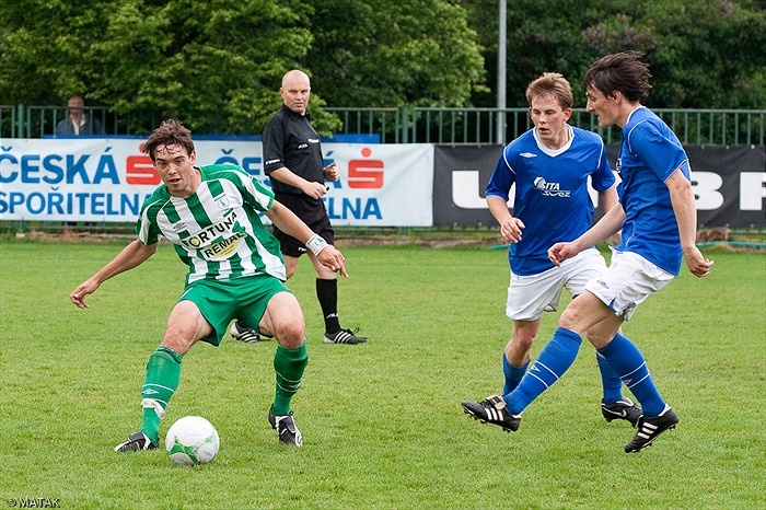Bohemians 1905 B - Benešov - 1:0, 25. kolo divize A
