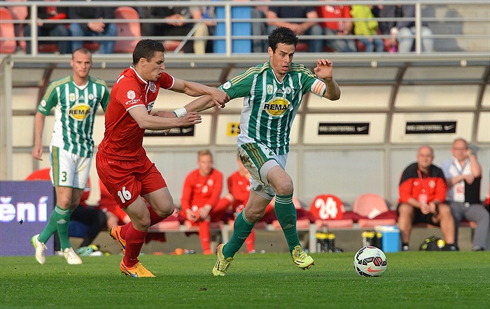 FC Zbrojovka Brno - Bohemians Praha 1905 0:1 (0:0)