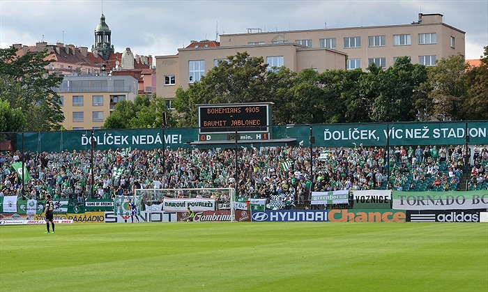 Bohemians Praha 1905 - FK Baumit Jablonec 1:2 (0:1)