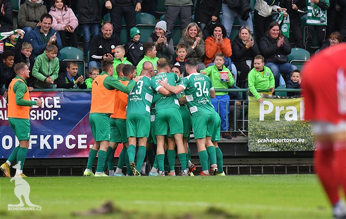 Bohemians - Olomouc 1:1 (0:1)