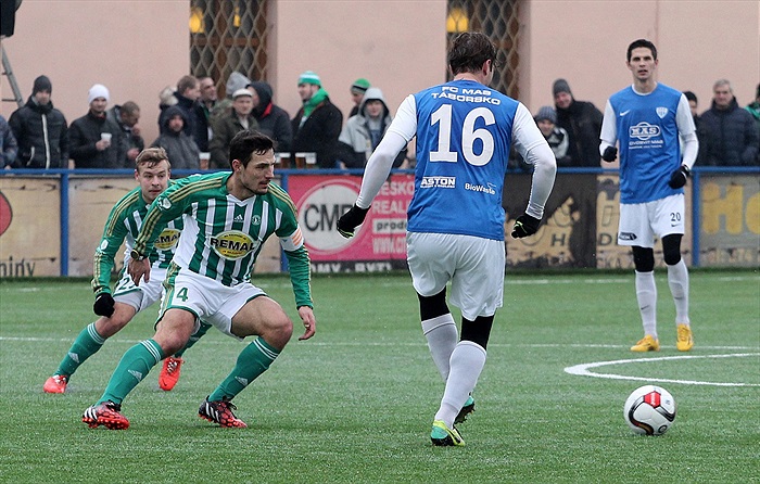 Bohemians Praha 1905 - FC MAS Táborsko 2:2 (0:2)