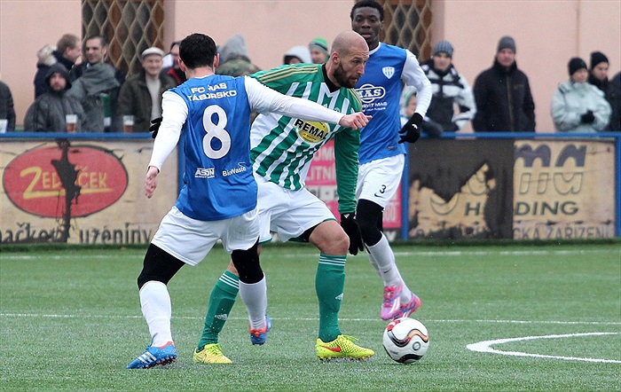 Bohemians Praha 1905 - FC MAS Táborsko 2:2 (0:2)