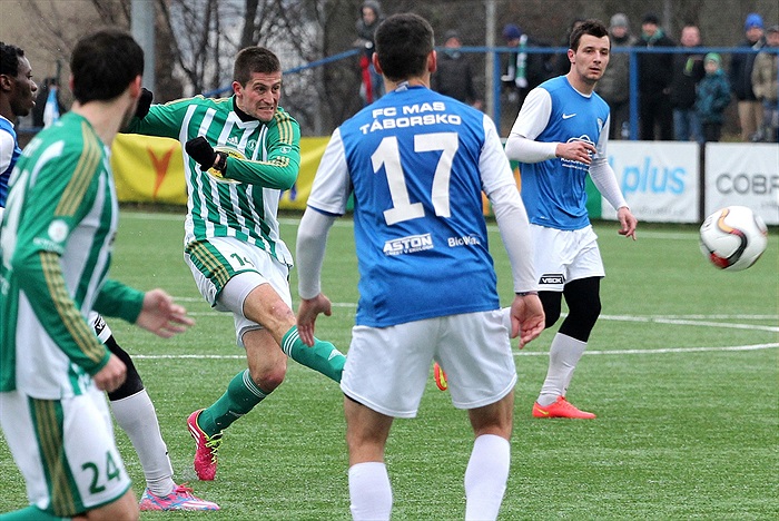Bohemians Praha 1905 - FC MAS Táborsko 2:2 (0:2)