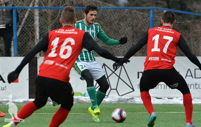 Bohemians Praha 1905 - FC MAS Táborsko 3:2 (1:2)