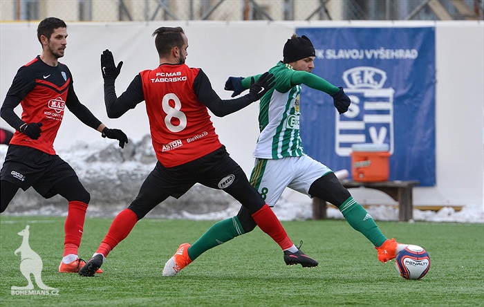 Bohemians Praha 1905 - FC MAS Táborsko 3:2 (1:2)