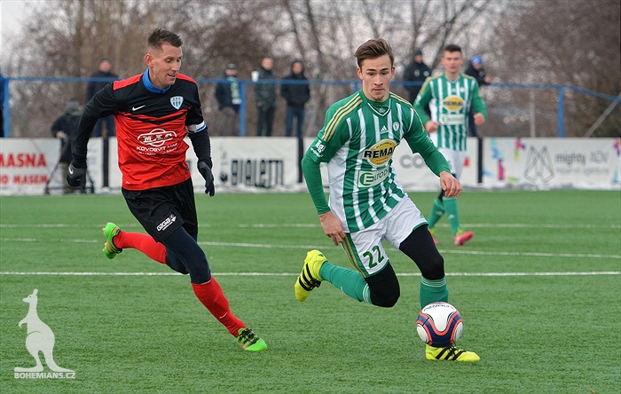 Bohemians Praha 1905 - FC MAS Táborsko 3:2 (1:2)