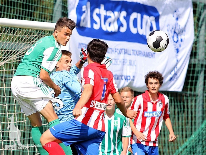 Zápas Bohemky U16 s Atléticem Madrid