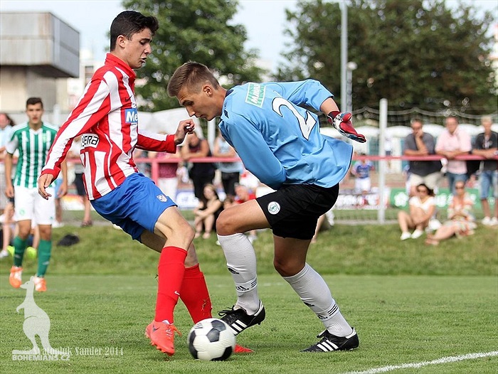 Zápas Bohemky U16 s Atléticem Madrid